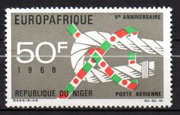 Col15 Niger 1968 Europafrique PA N° 89 Neuf X MH Cote : 1.20€ - Niger (1960-...)