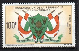 Col15 Niger 1968  PA N° 99 Neuf X MH Cote : 2€ - Niger (1960-...)