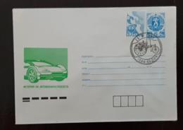 BULGARIE, Automobiles, Voitures, Rallye, Cars, Coches. Entier Postal Neuf Avec Obliteration Thematique Et émis En 1991 - Voitures