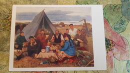 MONGOLIA - "After The Work" By Ogon / 1959 - Drinking Tea - Mongolie