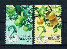 Finnland 2014 Früchte Mi.Nr. 2293/94 Gestempelt - Usados