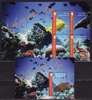 Montserrat, 2012, Marine Fauna, Fish,  Minisheet + Block - Fishes