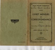 VP15.414 - Ecole Primaire Communale De LA CHARITE - SUR - LOIRE - Livret Mensuel De Correspondance - Elève L. GORRIER - Diplomas Y Calificaciones Escolares