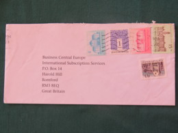 Hungary 1996 Cover To England - Castles - House - Lettres & Documents