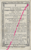 En 1886-Merris (59)  François GERBEDOEN Ep Clothilde SOOTS-membre Confrérie Et Conférence Saint Vincent De Paul - Obituary Notices