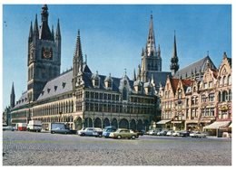 (ED 75) Belgium - Ypres - Les Halles - Piazze Di Mercato