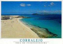 1 AK Insel Fuerteventura * Blick Vom Strand Von Corralejo Zu Den Inseln Lobos Und Lanzarote * - Fuerteventura