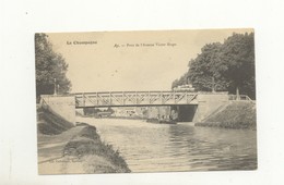 51/ CPA - Ay - Pont De L'Avenue Victor Hugo - Ay En Champagne