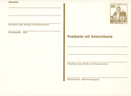 Postkarte Mit Antwortkarte - Ludwigstein Werratal - Postkaarten - Ongebruikt