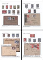 093 - 096 Greece 1913-23 V. 228-245 (Mi 190-207) + 5 Envelope  O - Altri & Non Classificati