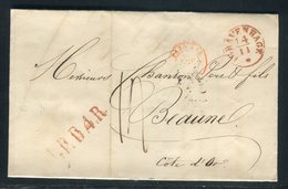 Pays Bas - Lettre ( Avec Texte ) De Gravenhage Pour La France En 1847 - Prix Fixe - Réf JJ 164 - ...-1852 Precursores