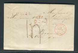 Pays Bas - Lettre ( Avec Texte ) De Utrech Pour La France En 1849 - Prix Fixe - Réf JJ 170 - ...-1852 Préphilatélie