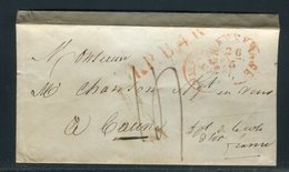 Pays Bas - Enveloppe De Gravenhage Pour La France En 1849 - Prix Fixe - Réf JJ 177 - ...-1852 Precursores