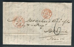 Pays Bas - Lettre ( Avec Texte ) De Amsterdam Pour La France En 1862 - Prix Fixe - Réf JJ 186 - Covers & Documents
