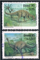 Brasil 1995 - The 14th Anniversary Of The Brazilian Palaeontology Society Congress, Uberaba - Dinosaurs - Usados