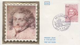 Enveloppe  FDC  1er  Jour   MONACO   Oeuvre  De   RUBENS    1977 - Rubens