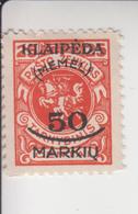 Memelgebied Michel-nr.126 * - Unused Stamps