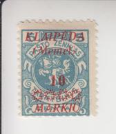 Memelgebied Michel-nr.135  * - Unused Stamps