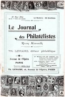 Le Journal Des Philatélistes - Mai 1914 - LEMAIRE - - Filatelia E Storia Postale