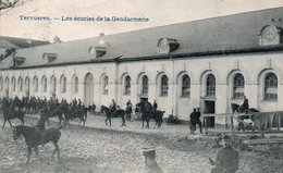 Tervueren  Les écuries De La Gendarmerie Circulé En 1907 - Tervuren