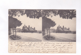 CPA STEREOSCOPIQUE  DPT 06 NICE , PROMENADE DES ANGLAIS, JETEE En 1903! - Stereoscopische Kaarten