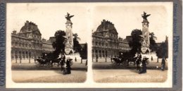 Photo Stéréo Le Monument Gambetta,Paris. - Stereoscopic