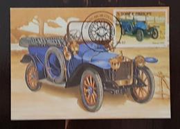 SAO TOME ET PRINCIPE Automobiles, Voitures, Voitures Anciennes, Cars, Coches. DELAGE 1910 Carte Maximum En 1983 - Cars