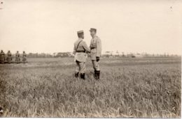 Photo Officiers Français Format 9/14. - Krieg, Militär