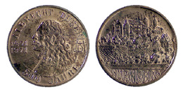 01182 GETTONE TOKEN JETON FICHA COMMEMORATIVE NURNBERG ALBRECHT DURER 1471-1971 - Autres & Non Classés