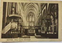 (25) Xanten - Dom, Inneres Mittelschiff, Met Banken - Xanten