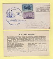 Etats Unis - N/S Savannah First Atomic Liner US Merchant Marine - 1959 - 1st Nuclear Merchant Vassel - Cartas