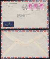 China Hong Kong 1952 AIRMAIL Cover 3x50c To ESSEN Germany - Brieven En Documenten