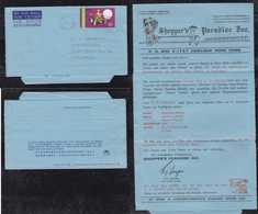 China Hong Kong 1975 Aerogramme Air Letter 50c To BRAUNSCHWEIG Germany Advertising Shoppers Paradiese - Covers & Documents