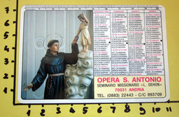 OPERA S. ANTONIO 1991  CALENDARIO TASCABILE PLASTIFICATO - Grand Format : 1991-00