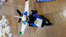 LEGO City 30018 Politie Microlight - Figurine