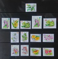 Complete Series Of Taiwan 2017-2018  Wild Orchids Stamps -(I),(II),(IIa) , (III) & (IV)-orchid Flower Post - Collezioni & Lotti