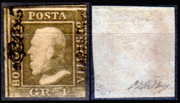 Sicilia-025 - Emissione 1859:  Sassone N. 4 (o) Used - Senza Difetti Occulti. - Sicilia