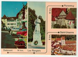 Suisse // Schweiz // Jura //  Delémont-Porrentruy-Les Rangers-Saint-Ursanne - Delémont