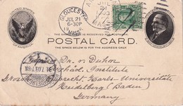 USA 1903   ENTIER POSTAL/GANZSACHE/POSTAL STATIONERY CARTE POUR HEIDELBERG - 1901-20