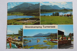 (11/2/80) Postkarte/AK "Unternarrach" Strandcamping Turnersee, Mehrbildkarte Mit 5 Ansichten - Klopeinersee-Orte