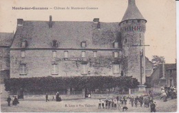 86 -  MONTS SUR GUESNES  - VIENNE - LE CHATEAU  HOTEL DU COMMERCE - Monts Sur Guesnes