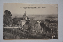 GRAVILLE-SAINTE-HONORINE-eglise Et Panorama - Graville