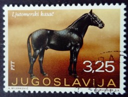 Yougoslavie Yougoslavia Jugoslavija 1969 Animal Cheval Horse Yvert 1239 O Used - Used Stamps