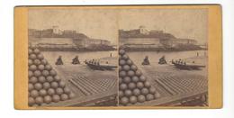 BREST Vue Stéréo Sémaphore Et Tour De César ( Vers 1860-70 ? ) - Stereo-Photographie