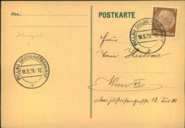 1939, "PILLAU SEEDIENSTBAHNHOF" Auf Blanko Drucksache - Franking Machines (EMA)