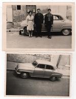 Photo Originale SIMCA Aronde Du Loir Et Cher  Lot De 2 - Automobiles