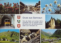 Gruss Aus SAMNAUN Postauto - Samnaun