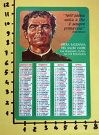 OPERA SALESIANA DEL SACRO CUORE 1990  CALENDARIO TASCABILE PLASTIFICATO - Grand Format : 1981-90