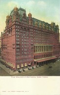 4664" THE WALDORF ASTORIA-NEW YORK  " -CART. POST. ORIG. NON SPED. - Cafés, Hôtels & Restaurants