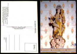 Delcampe - PORTUGAL COR 56997 - ALGARVE - BOLIQUEIME PAROQUIA DE SÃO SEBASTIÃO IMAGEM DE NOSSA SENHORA DO CARMO - Faro